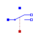 Modelica.Electrical.Analog.Ideal.ControlledIdealCommutingSwitch