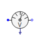 Modelica.Electrical.MultiPhase.Sensors.VoltageSensor