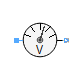 Modelica.Electrical.QuasiStationary.SinglePhase.Sensors.PotentialSensor