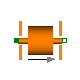 Modelica.Magnetic.FluxTubes.Examples.Utilities.TranslatoryArmatureAndStopper