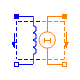 Modelica.Magnetic.FluxTubes.Basic.ElectroMagneticConverter