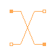 Modelica.Magnetic.QuasiStatic.FluxTubes.Basic.Crossing