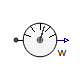 Modelica.Mechanics.Rotational.Sensors.SpeedSensor