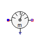 Modelica.Thermal.FluidHeatFlow.Sensors.MassFlowSensor