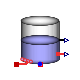 Modelica.Thermal.FluidHeatFlow.Components.OpenTank