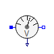 Modelica.Electrical.Analog.Sensors.VoltageSensor