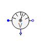 Modelica.Electrical.Polyphase.Sensors.VoltageSensor