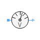 Modelica.Electrical.QuasiStatic.SinglePhase.Sensors.PotentialSensor