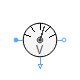 Modelica.Electrical.QuasiStatic.Polyphase.Sensors.VoltageSensor