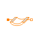 Modelica.Magnetic.FluxTubes.Shapes.FixedShape.HollowCylinderCircumferentialFlux