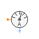 Modelica.Magnetic.FundamentalWave.Sensors.MagneticPotentialSensor