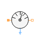 Modelica.Magnetic.QuasiStatic.FluxTubes.Interfaces.RelativeSensor