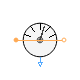 Modelica.Magnetic.QuasiStatic.FundamentalWave.Sensors.MagneticFluxSensor