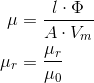 Permeabilities