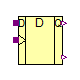 Modelica.Electrical.Digital.Examples.Utilities.DFF