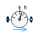 Modelica.Fluid.Sensors.SpecificEnthalpyTwoPort