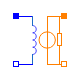 Modelica.Magnetic.FluxTubes.Basic.ElectroMagneticConverterWithLeakageInductance