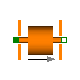 Modelica.Magnetic.FluxTubes.Examples.Utilities.TranslatoryArmatureAndStopper