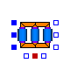 Modelica.Magnetic.FluxTubes.Examples.Hysteresis.Components.Transformer3PhaseYyWithHysteresis