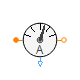 Modelica.Magnetic.FundamentalWave.Sensors.MagneticPotentialDifferenceSensor