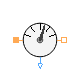 Modelica.Magnetic.QuasiStatic.FluxTubes.Interfaces.RelativeSensor