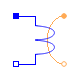 Modelica.Magnetic.QuasiStatic.FundamentalWave.Components.QuasiStaticAnalogElectroMagneticConverter