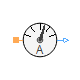 Modelica.Magnetic.QuasiStatic.FluxTubes.Sensors.MagneticPotentialSensor