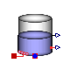 Modelica.Thermal.FluidHeatFlow.Components.OpenTank