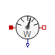 Modelica.Thermal.HeatTransfer.Sensors.ConditionalFixedHeatFlowSensor